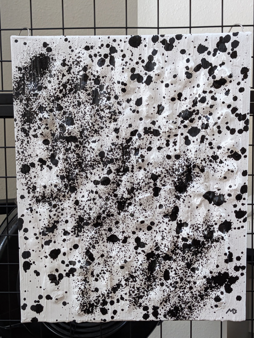 Plaster relief by Mark
